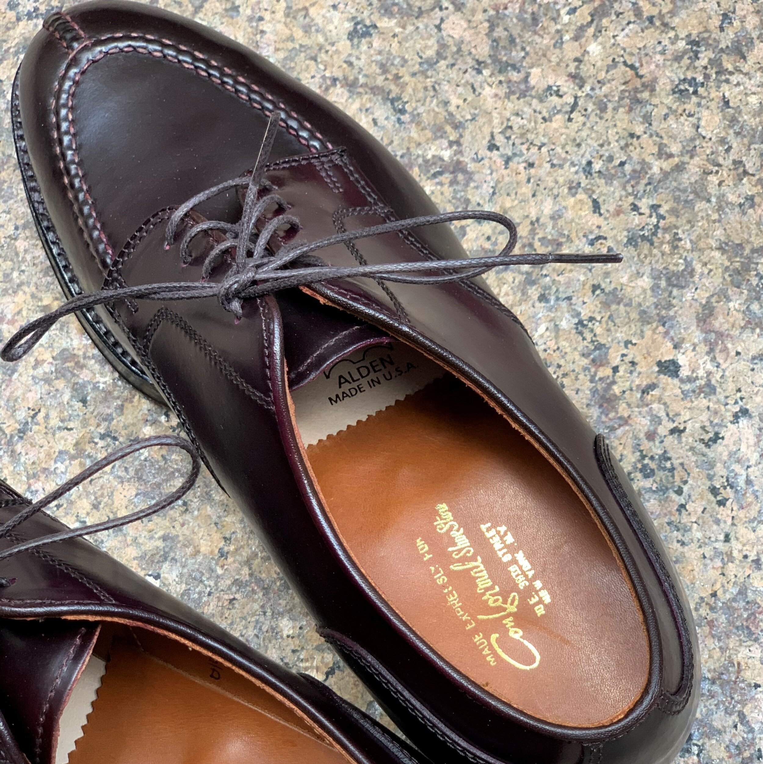 2210 Color #8 Shell Cordovan — mouldedshoe 2210 Color #8 Shell Cordovan — mouldedshoe